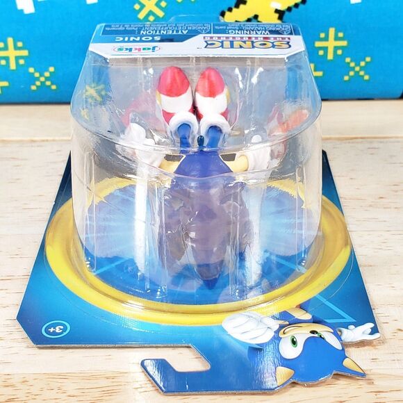 Jakks Pacific Sonic the Hedgehog SONIC 2.5" GO SEGA Collectible Action Figure - Picture 8 of 9